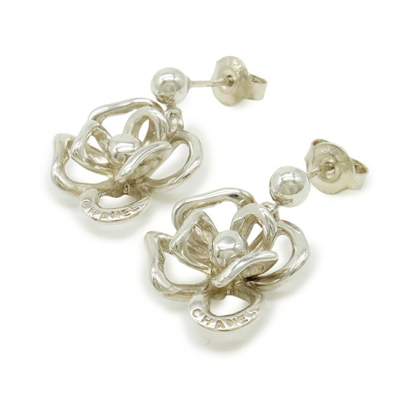 CHANEL Silver Earrings - Picture 3 of 6